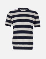 Maglia in cotone a righe 303321 038 KANGRA 