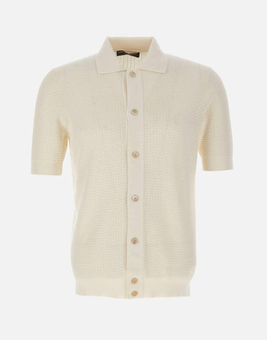 Camicia in maglia di cotone CA3MC CR14L020 FILIPPO DE LAURENTIIS 