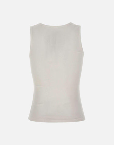 Canotta a costine in jersey S52NL0075 M20054101 MM6 MAISON MARGIELA 