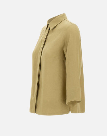 Camicia in lino 5013P000322N 0A5 ELENA MIRO' 