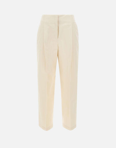 Pantaloni culotte in cotone elasticizzato 50551913 131 BOSS 