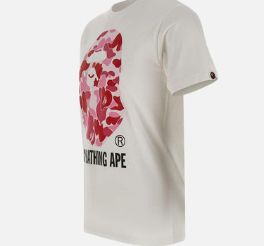 T-shirt "ABC Camo By Bathing  APE" 001TEM301005M WHXPK BAPE 