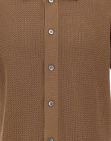 Camicia in maglia di cotone CA3MC CR14L070 FILIPPO DE LAURENTIIS 