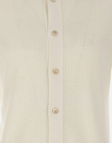 Camicia in maglia di cotone CA3MC CR14L020 FILIPPO DE LAURENTIIS 
