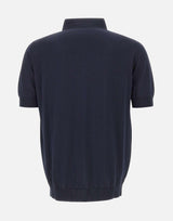 Polo in cotone crêpe PL1MCPAR CR14R890 FILIPPO DE LAURENTIIS 