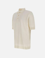 Polo "Paramontura" in cotone PL1MCPAR CR14R020 FILIPPO DE LAURENTIIS 