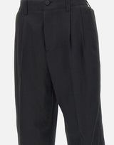 "Slacks" jogger in gabardine di lana GMP01508 P00117090100 GOLDEN GOOSE 