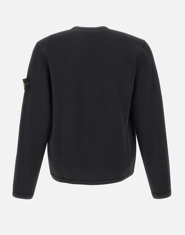 Felpa in cotone biologico a punto rete 6100011S0297 V0029 STONE ISLAND 