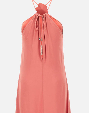 Abito in satin di viscosa QPJAR004 8042 KAOS 