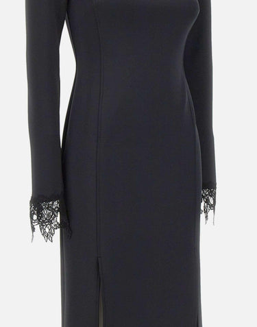 Abito midi con pizzo 2A704A N0990 BLUMARINE 