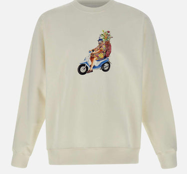 Felpa "Golfeur" in cotone SW162 CO127OFFWHITE DROLE DE MONSIEUR 