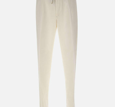 Pantaloni elasticizzati in cotone M75PANG03 TES0M11601 ELEVENTY 