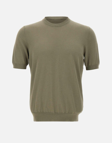 Maglia in cotone a maniche corte 57136 21810810 GRAN SASSO 