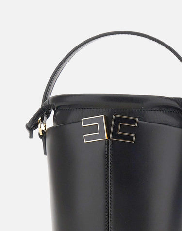 Secchiello con dettaglio logo BS92A61E2 110 ELISABETTA FRANCHI 