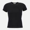 T-shirt in misto cotone Pima V090884679 001BLK VINCE. 