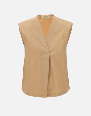 Top  in popeline di cotone RPJLE013 6026 KAOS 