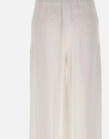 Pantaloni in misto viscosa e lino 2613131082200 001 MARELLA 