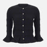 Cardigan in misto viscosa CA6103MS55N 22222 LIU-JO 