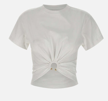 T-shirt in cotone 23AJTO539CO0485 P109 RABANNE 