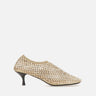 Scarpe con tacco "Jewel All Over Strass" R14CONNIE BEIGEPLATIN STRATEGIA 