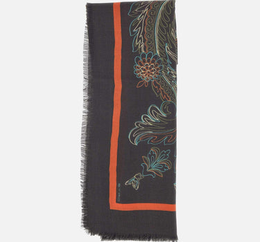 Sciarpa con motivo Narcisi WAYA0001 AKC40X0810 ETRO 