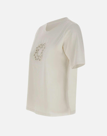 T-shirt con logo gioiello G071Z100627N 011 ELENA MIRO' 