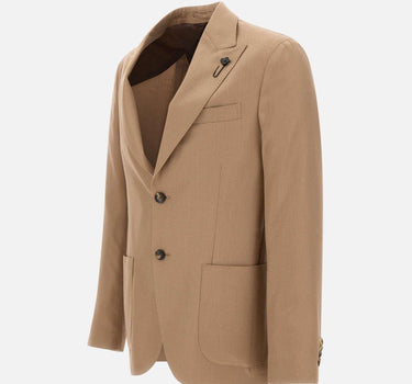 Blazer in lana, cashmere e seta IT688AE ITSK61552300 LARDINI 