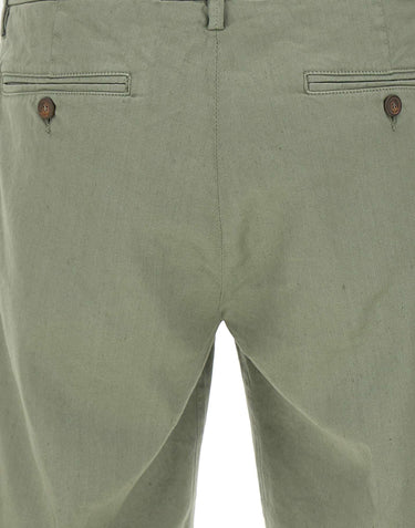 Shorts "Bernini-1" in lino e cotone BB32LS 34165100 RE-HASH 