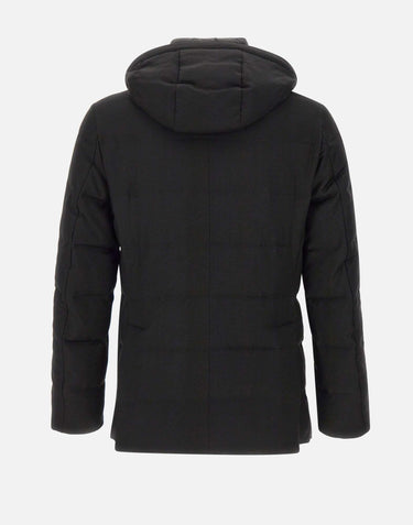 Piumino in lana F09MUCX581 10699 MONTECORE 