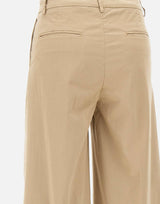 Pantaloni "Olimpia" in gabardina di cotone OLIMPIA KAKI TRUE AVENUE 