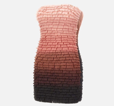 Mini abito in tulle degradé AB83062E3 FF1 ELISABETTA FRANCHI 