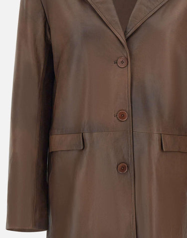 Blazer oversize in pelle 116031 2037 ROTATE BIRGER CHRISTENSEN 