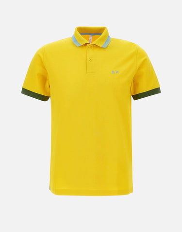 Polo "Big stripes on collar" A35112 23 SUN68 