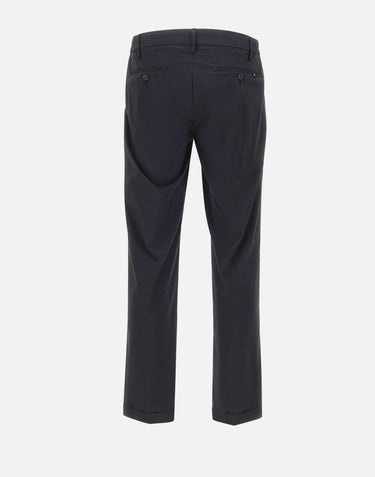 Pantaloni "Mucha Tech Up Chino" P603LN 2455NERO RE-HASH 