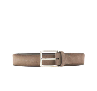 Cintura in pelle scamosciata 0935 TAUPE ALBERTOLUTI 