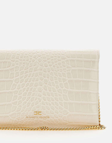 Tracolla con catena groumette<BR/> BS56A57E2 DZ9 ELISABETTA FRANCHI 