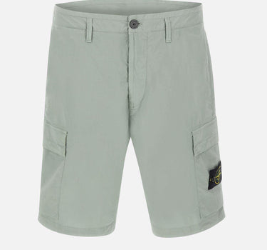Bermuda in tela di cotone stretch "Paracadute" L100020S0003 V0055 STONE ISLAND 