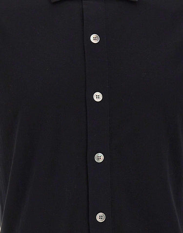 Camicia in maglia di cotone superior DC120089 NERO DELLA CIANA CASHMERE 