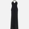 Abito lungo "Astros" 26011470 BLACK REBECCA VALLANCE 