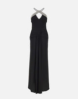 Abito lungo "Astros" 26011470 BLACK REBECCA VALLANCE 