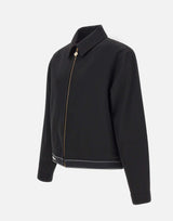 "Sports Tailoring Black Wool Jacket" MPF25JK425 01 CASABLANCA 