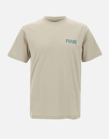 T-shirt "Peace" in cotone EM001717 AF14836F8095 EMPORIO ARMANI 