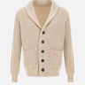 Cardigan in lana e cashmere CS3MLT WC5P931 FILIPPO DE LAURENTIIS 