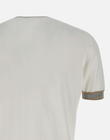 Maglia a maniche corte in cotone 57135 20671002 GRAN SASSO 