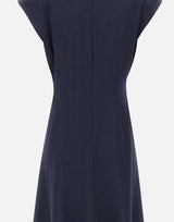 Abito midi a trapezio RZ16445 NAVY NISSA 