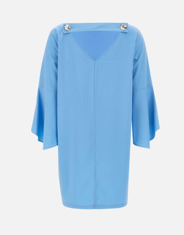 Abito in crepe chiffon CA4276TS058 X0547 LIU-JO 