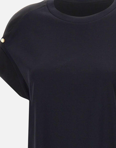 T-shirt con dettaglio gioiello G066Z100589N 033 ELENA MIRO' 