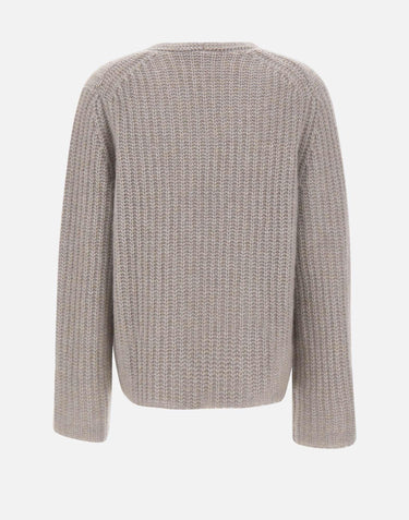 Maglia in cotone e cashmere 252C52717 9039 HEMISPHERE 