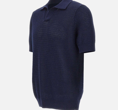 Polo in maglia di cotone PL3MCSK CM7B891 FILIPPO DE LAURENTIIS 