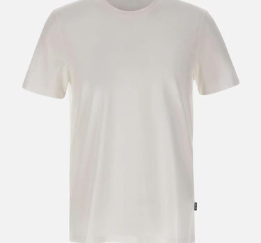 T-shirt slim fit in cotone mercerizzato 50468395 100 BOSS 
